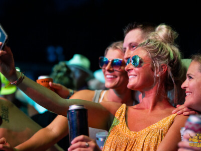 Crowd selfie