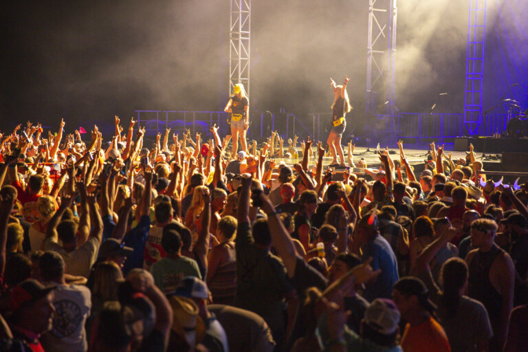 Hero night crowd